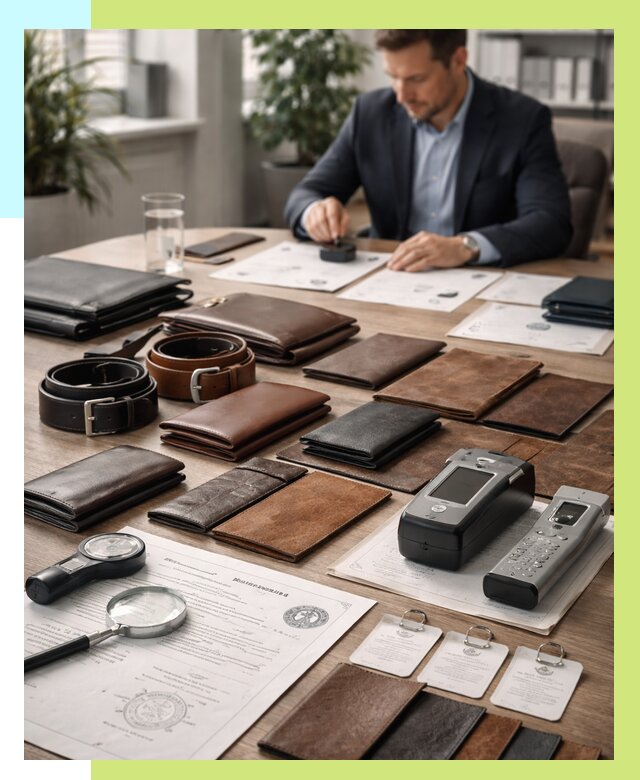 Сертификация кожаных изделий в Ессентуках от 12236 р. | Алешин-Ссн