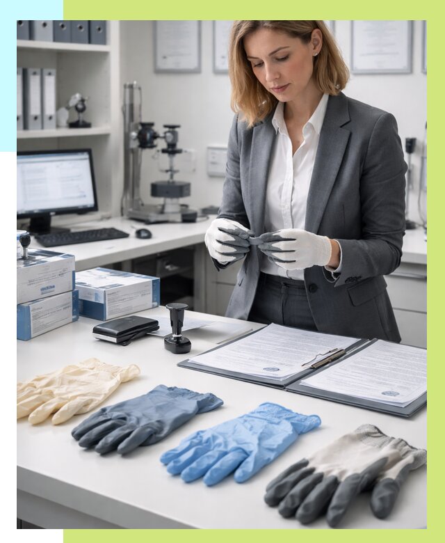 Сертификация перчаток в Ессентуках от 8667 р. | Алешин-Ссн