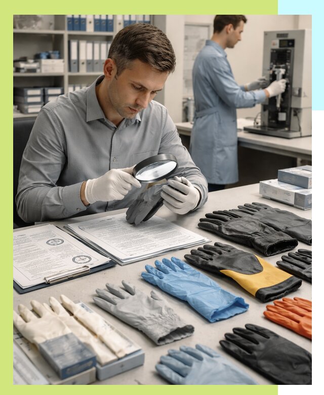 Сертификация перчаток и средств защиты продукции в Ессентуках