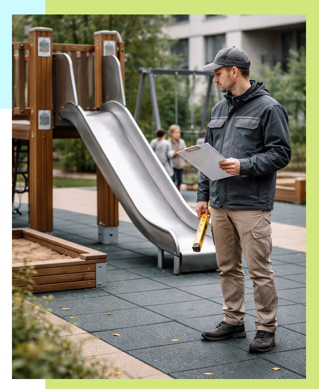 Сертификация детских площадок в Ессентуках от 25493 р. | Алешин-Ссн