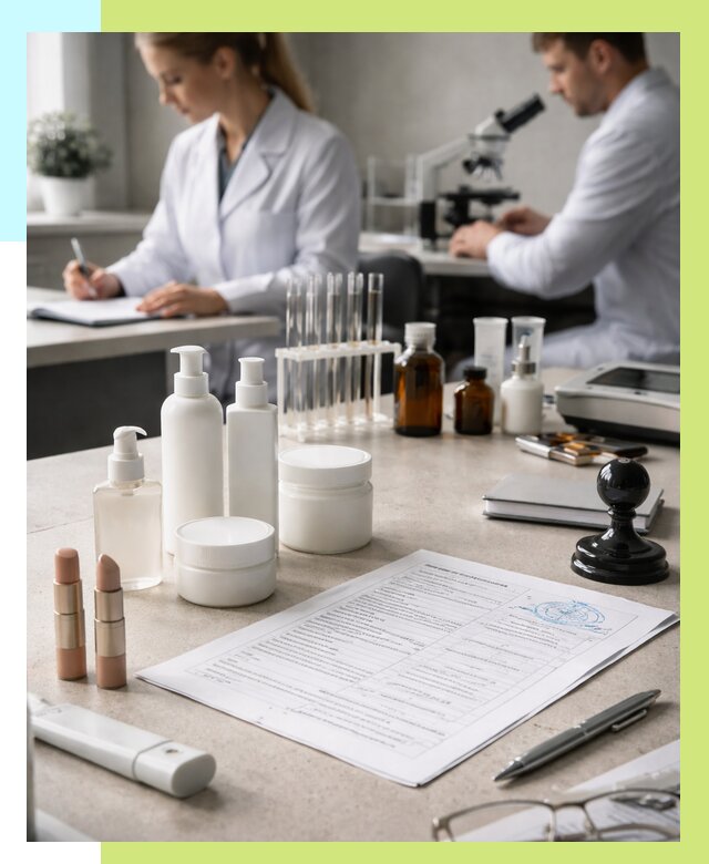 Сертификация косметики в Ессентуках от 20394 р. - Алешин-Ссн