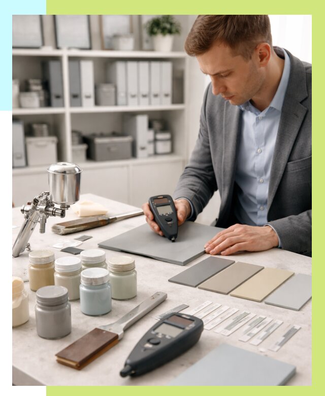 Сертификация краски в Ессентуках от 25493 р. | Алешин-Ссн центр