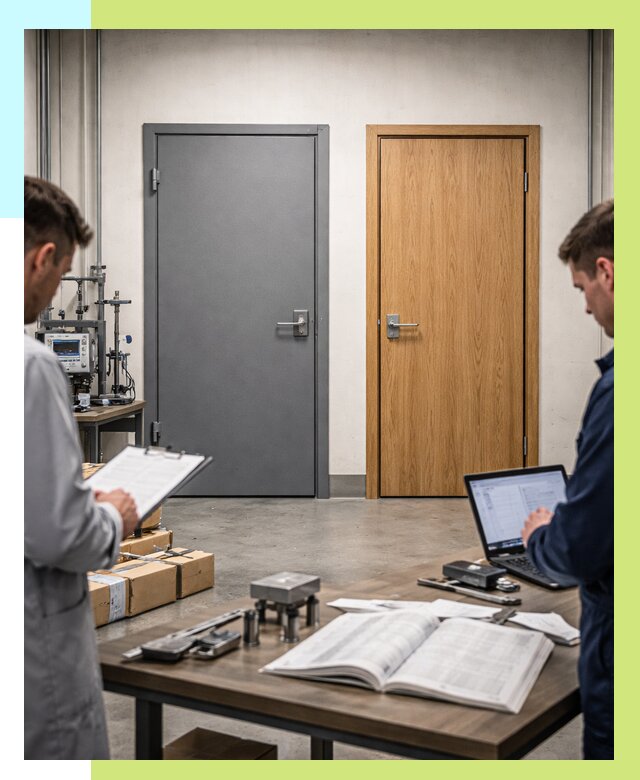 Сертификация дверей в Ессентуках от 8158 р. под ключ | Алешин-Ссн