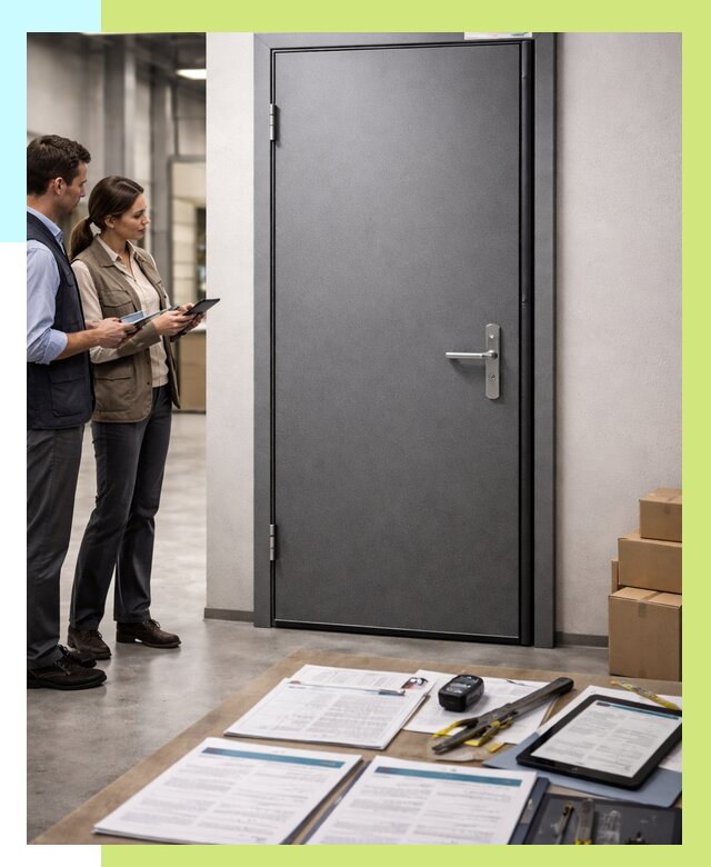 Сертификация противопожарных дверей в Ессентуках от 9177 р. | Алешин-Ссн