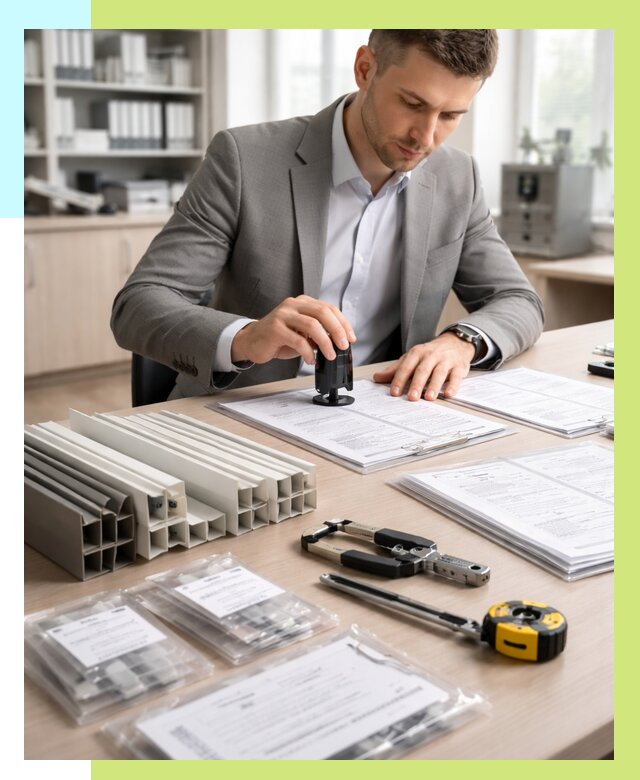 Сертификация ПВХ продукции в Ессентуках от 8667 р., Алешин-Ссн