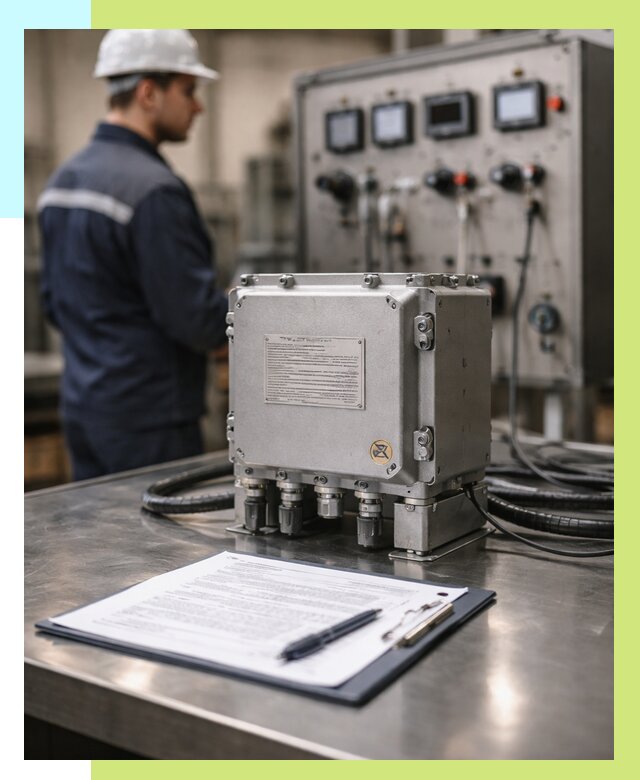 Сертификация взрывозащищенного оборудования в Ессентуках от 35690 р. | Алешин-Ссн