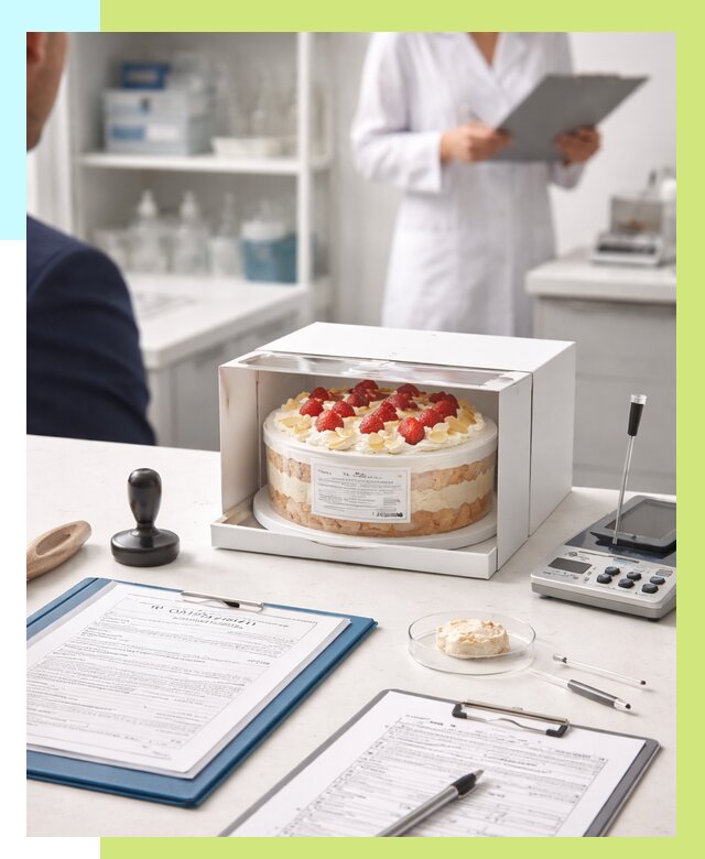 Сертификация тортов в Ессентуках от 9177 р. заказать | Алешин-Ссн