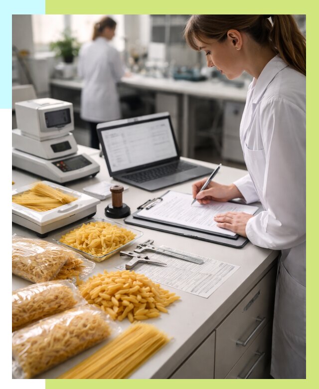 Сертификация макаронных изделий в Ессентуках от 15296 р. | Алешин-Ссн