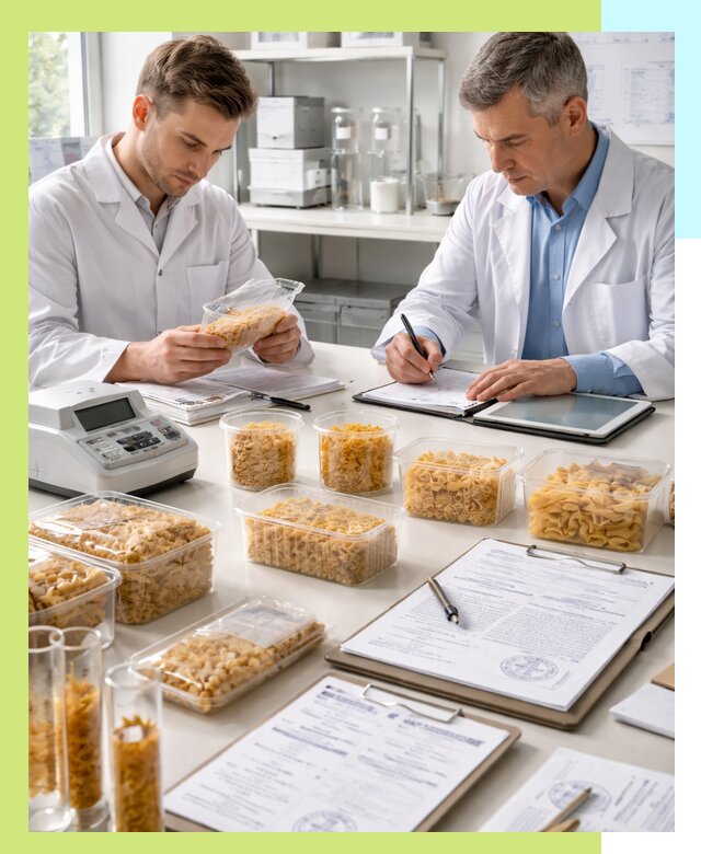 Сертификация макаронных изделий и технологической документации в Ессентуках
