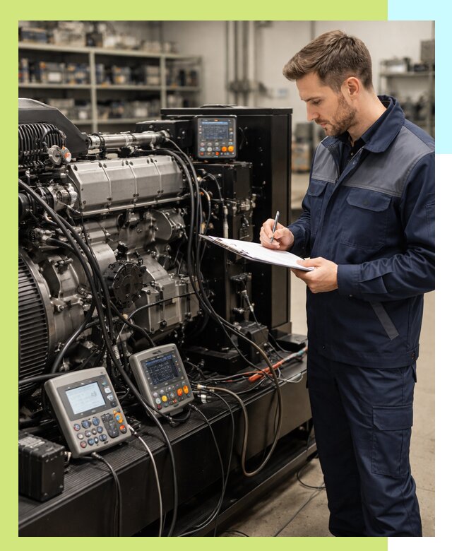 Сертификация дизельных генераторов и их оборудования в Ессентуках