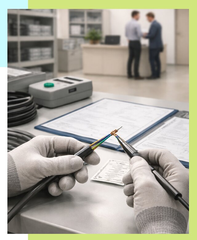 Сертификация провода в Ессентуках от 18355 р. в Алешин-Ссн