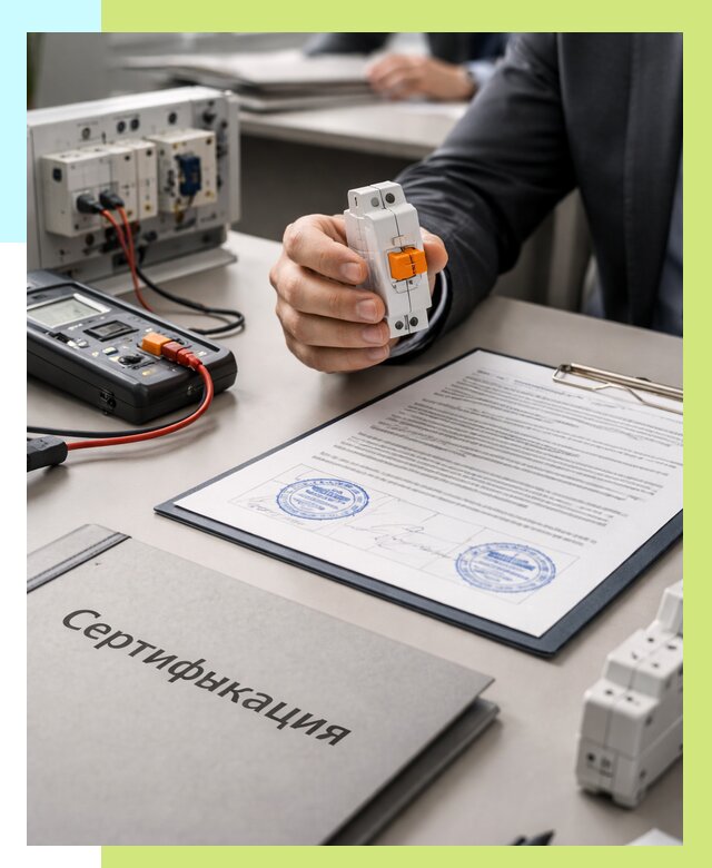 Сертификация выключателей под ключ в Ессентуках от 15296 р. | Алешин-Ссн