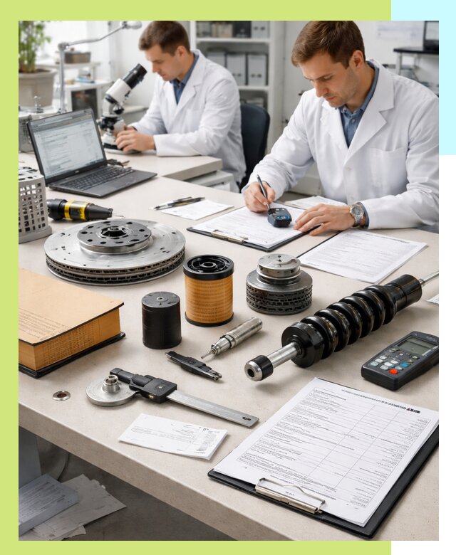 Сертификация автозапчастей и комплектующих в Ессентуках по ГОСТ