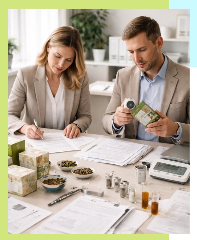 Разработка ТУ на чай и маркировку продукции в Ессентуках