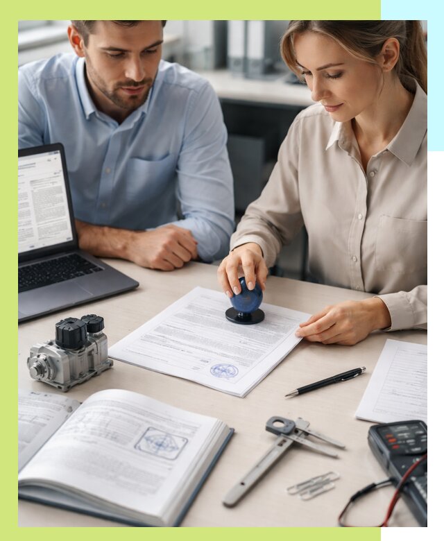 Выдача паспорта изделия и техническая экспертиза продукции в Ессентуках