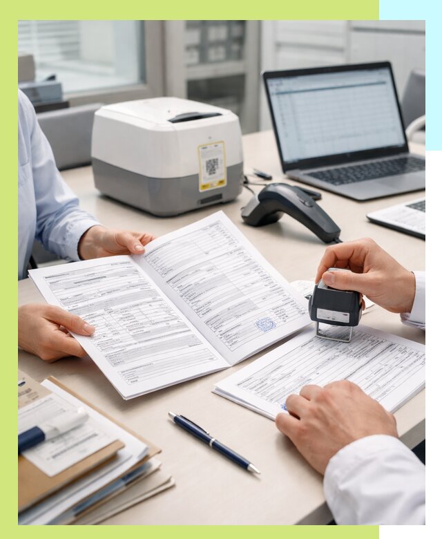 Оформление паспорта на товар и сопроводительных документов в Ессентуках