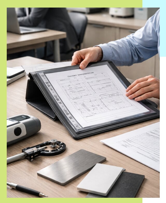 Оформление паспорта материала для продукции в Ессентуках