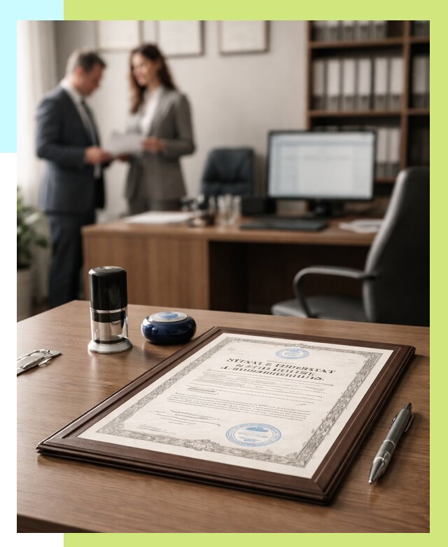 Свидетельство о регистрации продукции в Ессентуках от 9177 р.|Алешин-Ссн