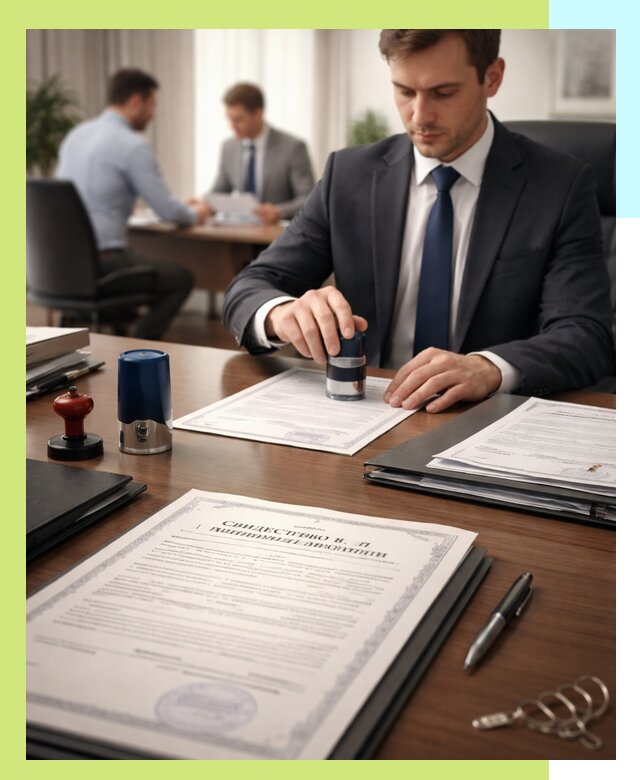 Оформление свидетельства о государственной регистрации в Ессентуках