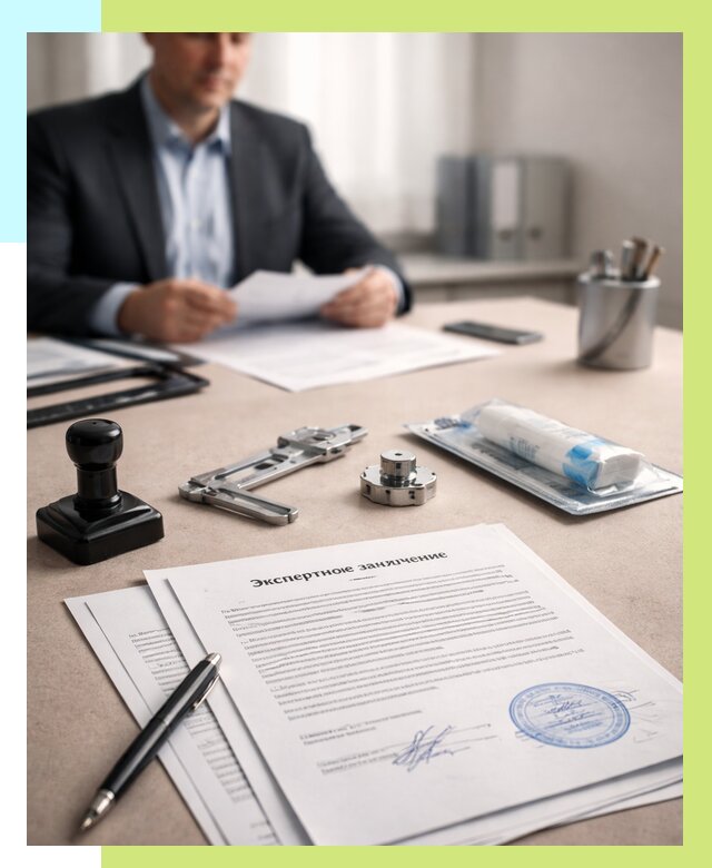 Экспертное заключение на продукцию в Ессентуках от 8667 р. | Алешин-Ссн