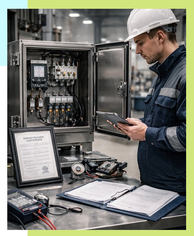 Сертификат взрывозащиты в Ессентуках от 45887 р. | Алешин-Ссн