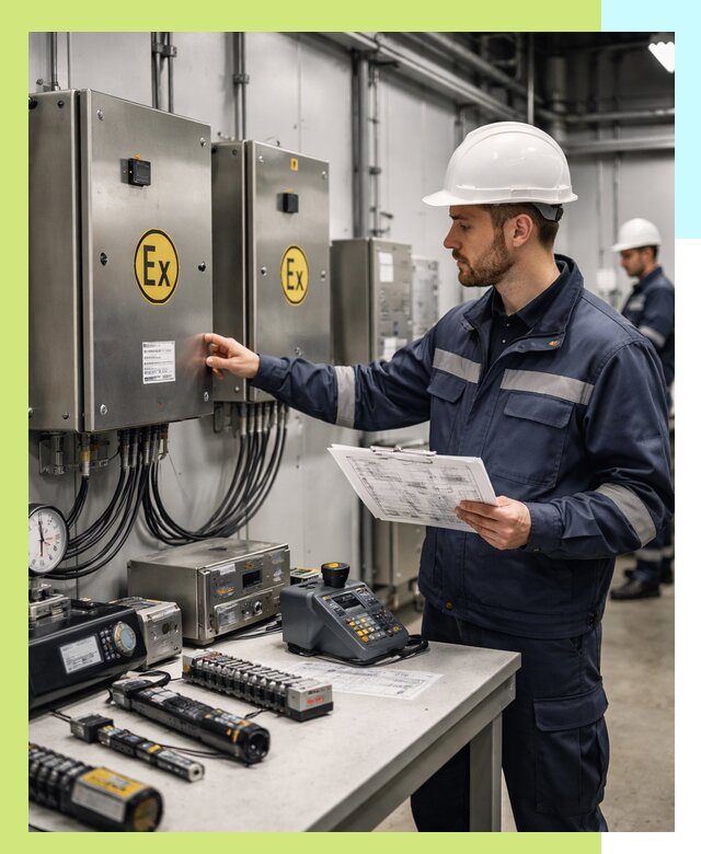 Сертификат взрывозащиты промышленного оборудования в Ессентуках