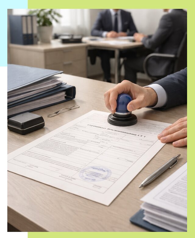 Сертификат происхождения СТ 1 в Ессентуках от 4589 р. | Алешин-Ссн