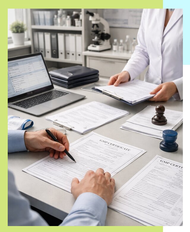 Оформление сертификата GMP в Ессентуках для фармпроизводства