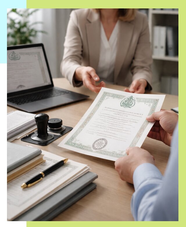 Халяль сертификат в Ессентуках, получить от 15296 р. | Алешин-Ссн