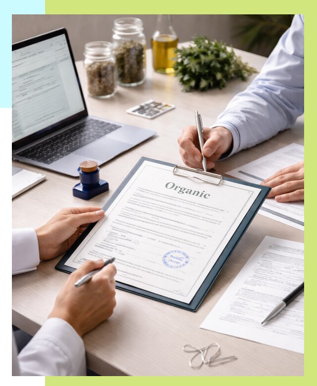 Оформление сертификат органик в Ессентуках от 30591 р. | Алешин-Ссн