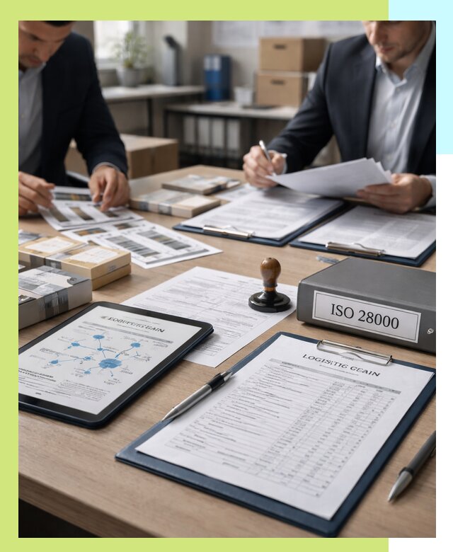 Получение сертификата ISO 28000 по безопасности цепи поставок в Ессентуках