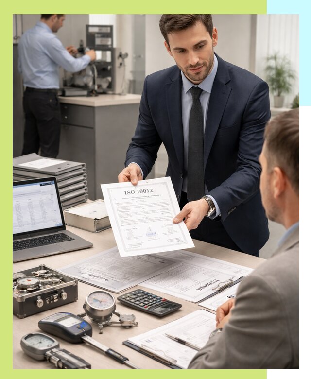 Выдача сертификата ISO 10012 по требованиям метрологии в Ессентуках