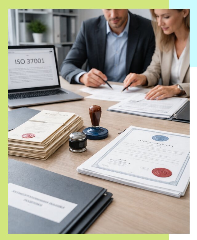 Получение сертификата ISO 37001 по системе борьбы с коррупцией в Ессентуках